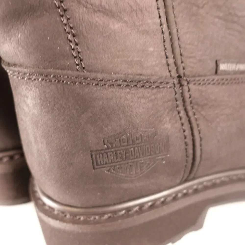 Harley Davidson Men's Composite Toe Waterproof Motorcycle Boots Black Size 11